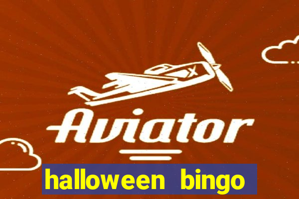 halloween bingo card maker