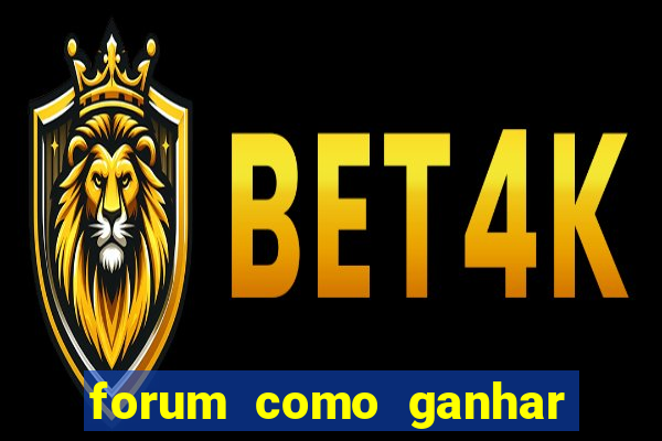 forum como ganhar na loteria