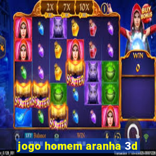 jogo homem aranha 3d