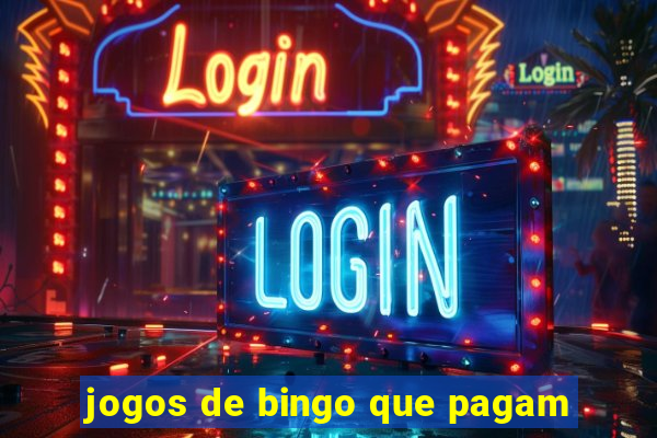 jogos de bingo que pagam