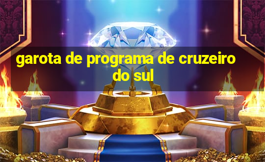 garota de programa de cruzeiro do sul