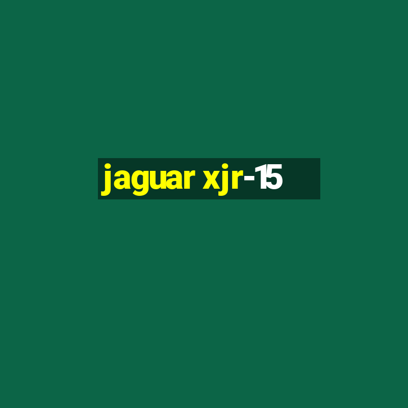 jaguar xjr-15