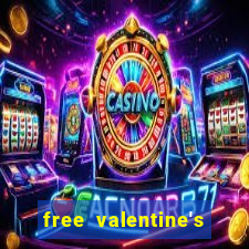 free valentine's day bingo