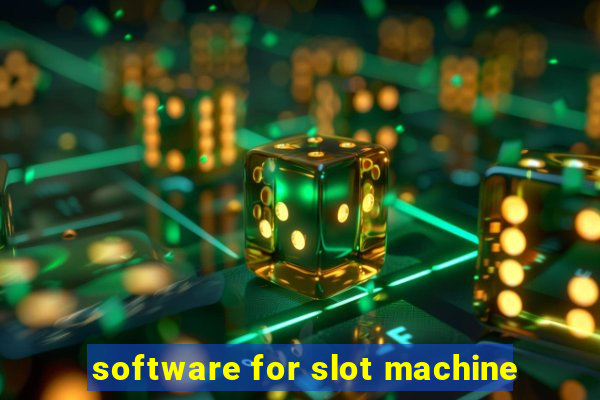 software for slot machine