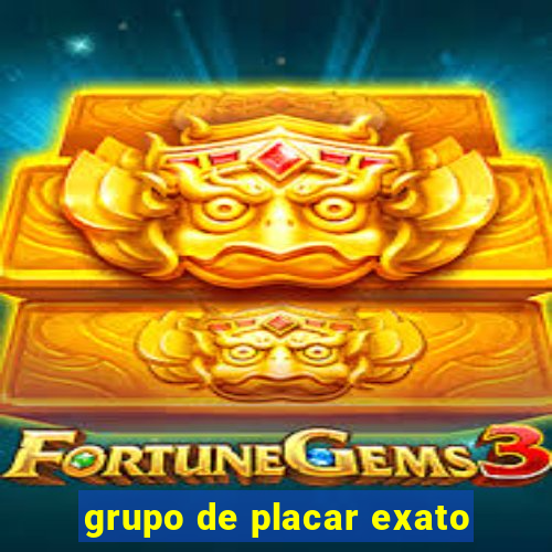 grupo de placar exato