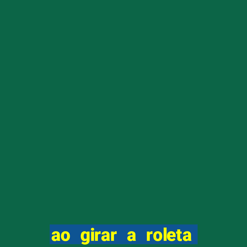 ao girar a roleta ao lado defina o espaço amostral e os eventos