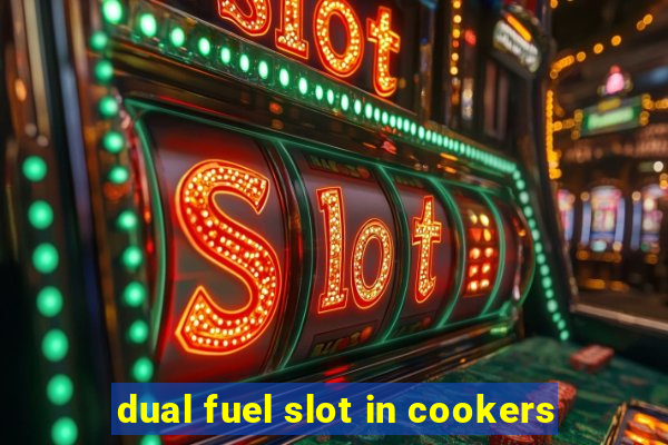 dual fuel slot in cookers