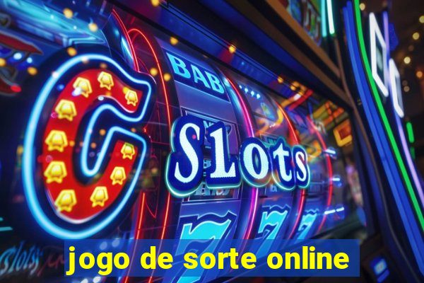 jogo de sorte online