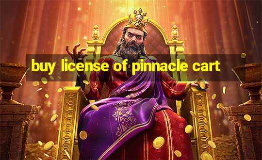 buy license of pinnacle cart