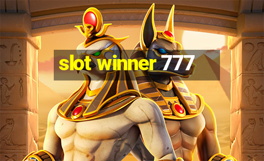 slot winner 777