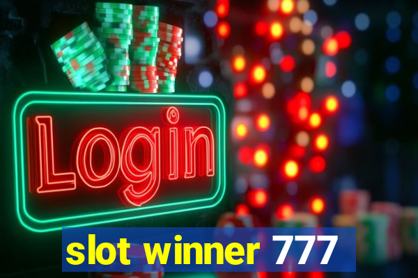 slot winner 777