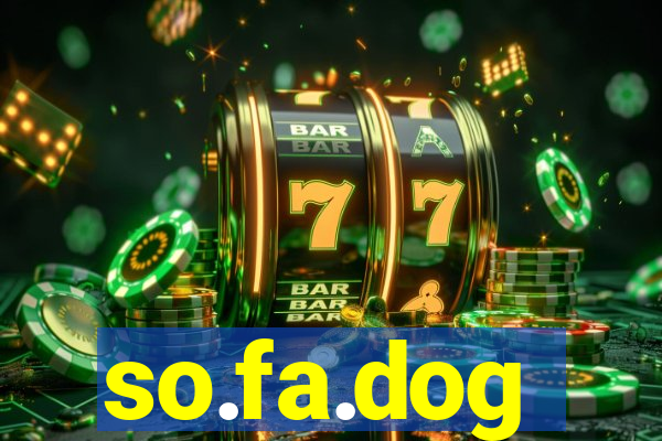 so.fa.dog