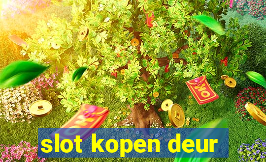 slot kopen deur