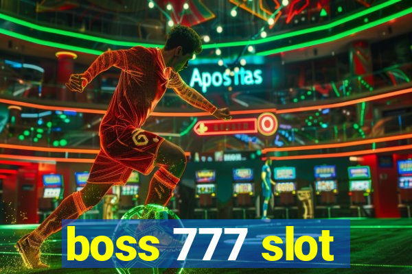 boss 777 slot