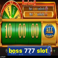 boss 777 slot