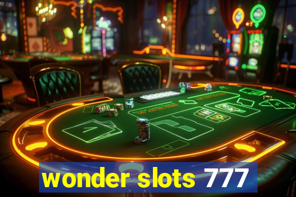 wonder slots 777