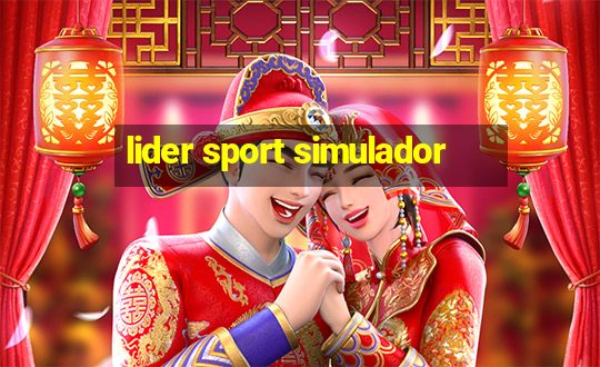 lider sport simulador