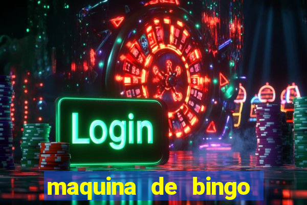 maquina de bingo show ball