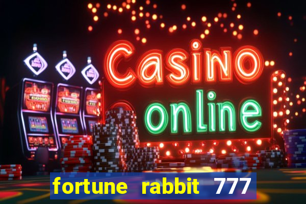 fortune rabbit 777 paga mesmo