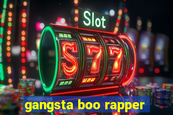 gangsta boo rapper