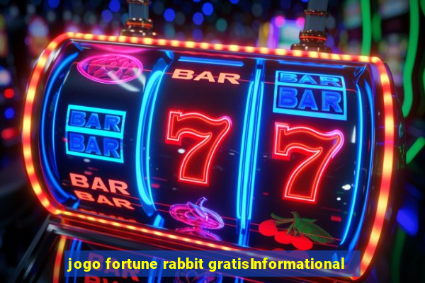 jogo fortune rabbit gratisInformational