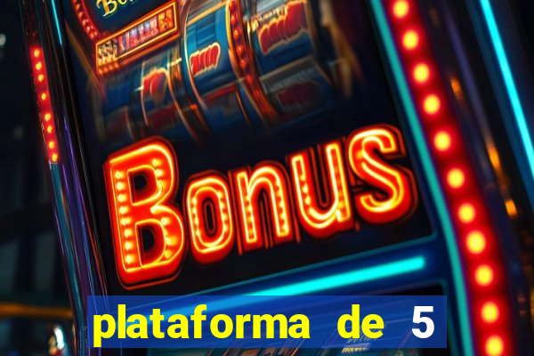 plataforma de 5 reais fortune tiger