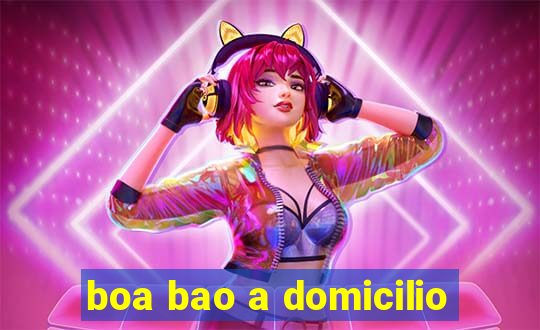 boa bao a domicilio