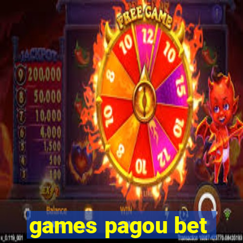 games pagou bet