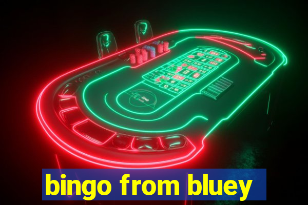 bingo from bluey