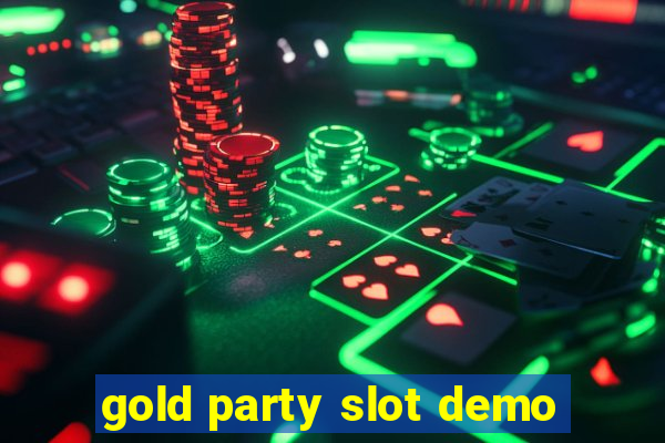 gold party slot demo