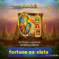 fortune ox slots