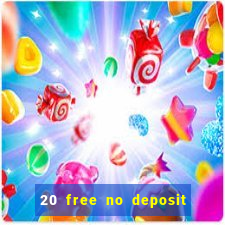 20 free no deposit casino us