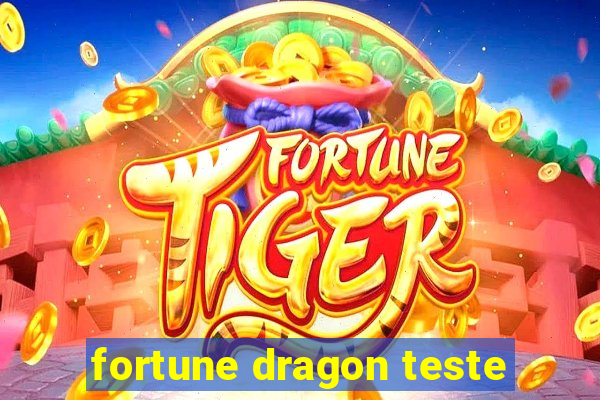 fortune dragon teste