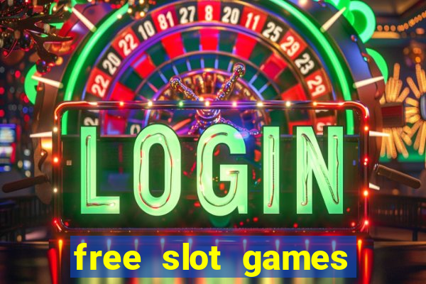 free slot games real money