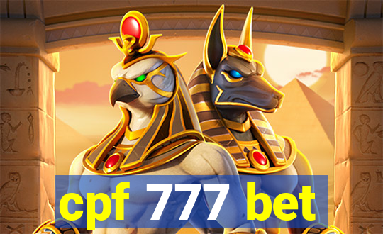 cpf 777 bet