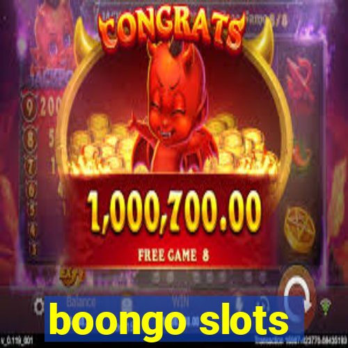 boongo slots