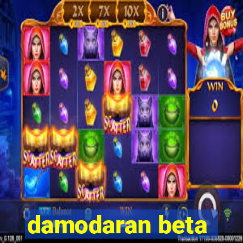 damodaran beta