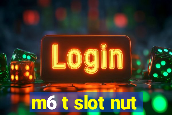 m6 t slot nut