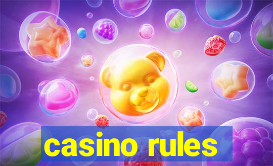 casino rules