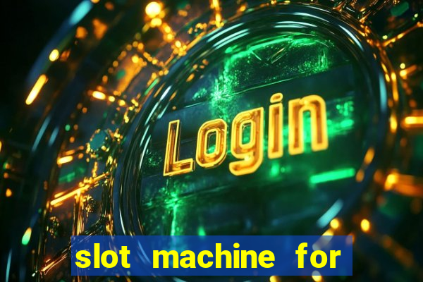 slot machine for home bar