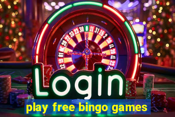 play free bingo games