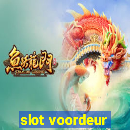 slot voordeur