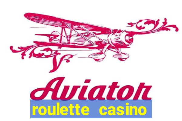 roulette casino online game