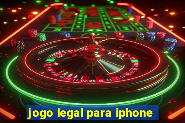 jogo legal para iphone