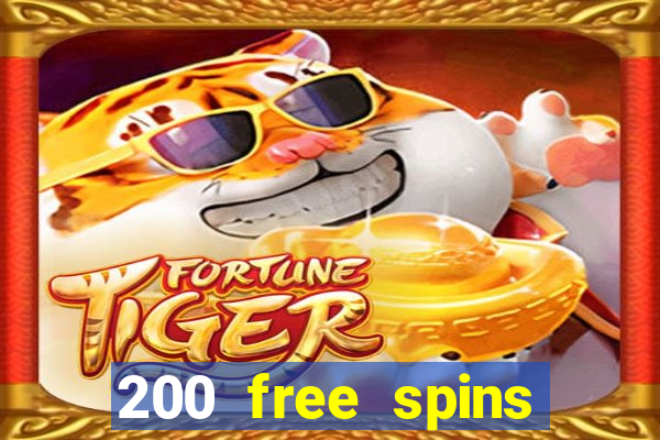 200 free spins online casino