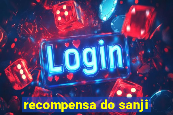 recompensa do sanji