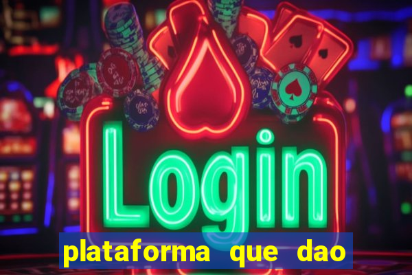 plataforma que dao bonus no cadastro