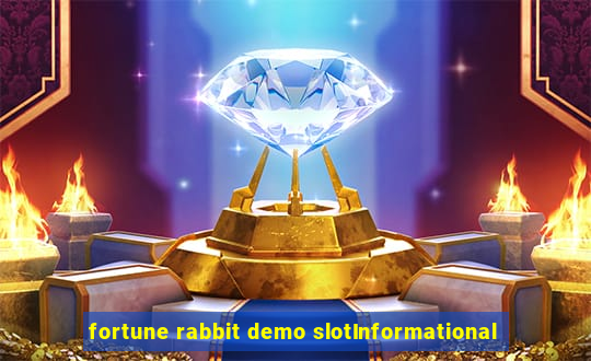 fortune rabbit demo slotInformational