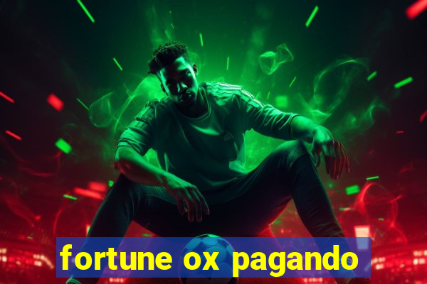 fortune ox pagando