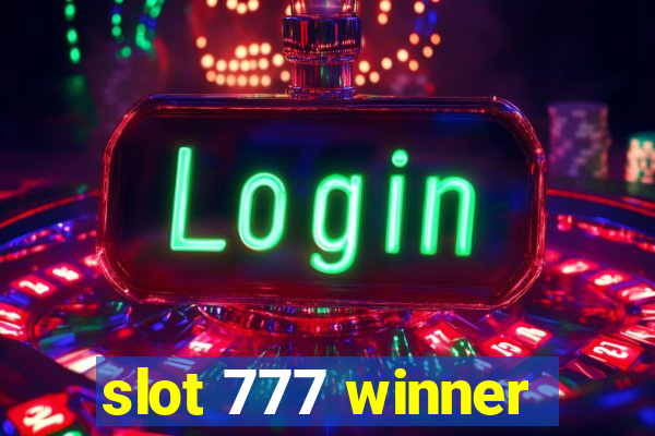 slot 777 winner